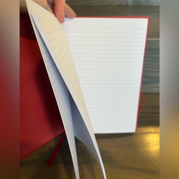 Kate Spade Red Hearts Journal Notebook - Picture 6 of 9